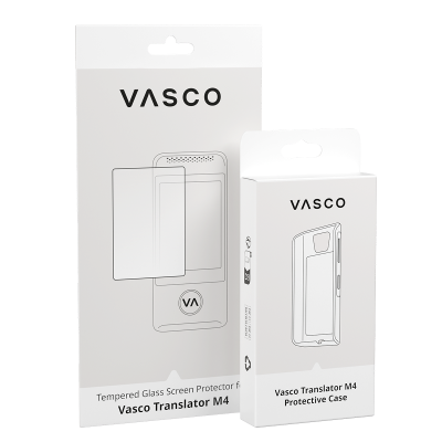 Zestaw ochronny dla Vasco Translator M4 Crystal Clear