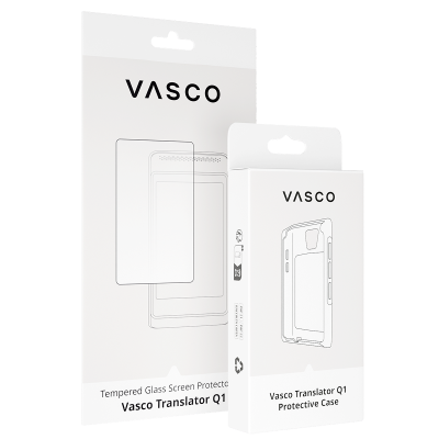 Vasco Translator Q1 Protection Pack Milky White