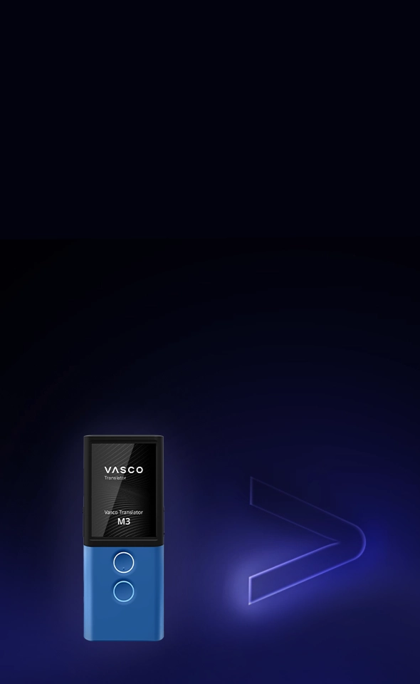 Vasco Translator M3 – the first model fully designed by Vasco.